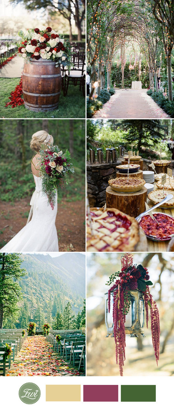 Popular Fall Wedding Colors
 Top 10 Fall Wedding Color Ideas For 2017 Trends