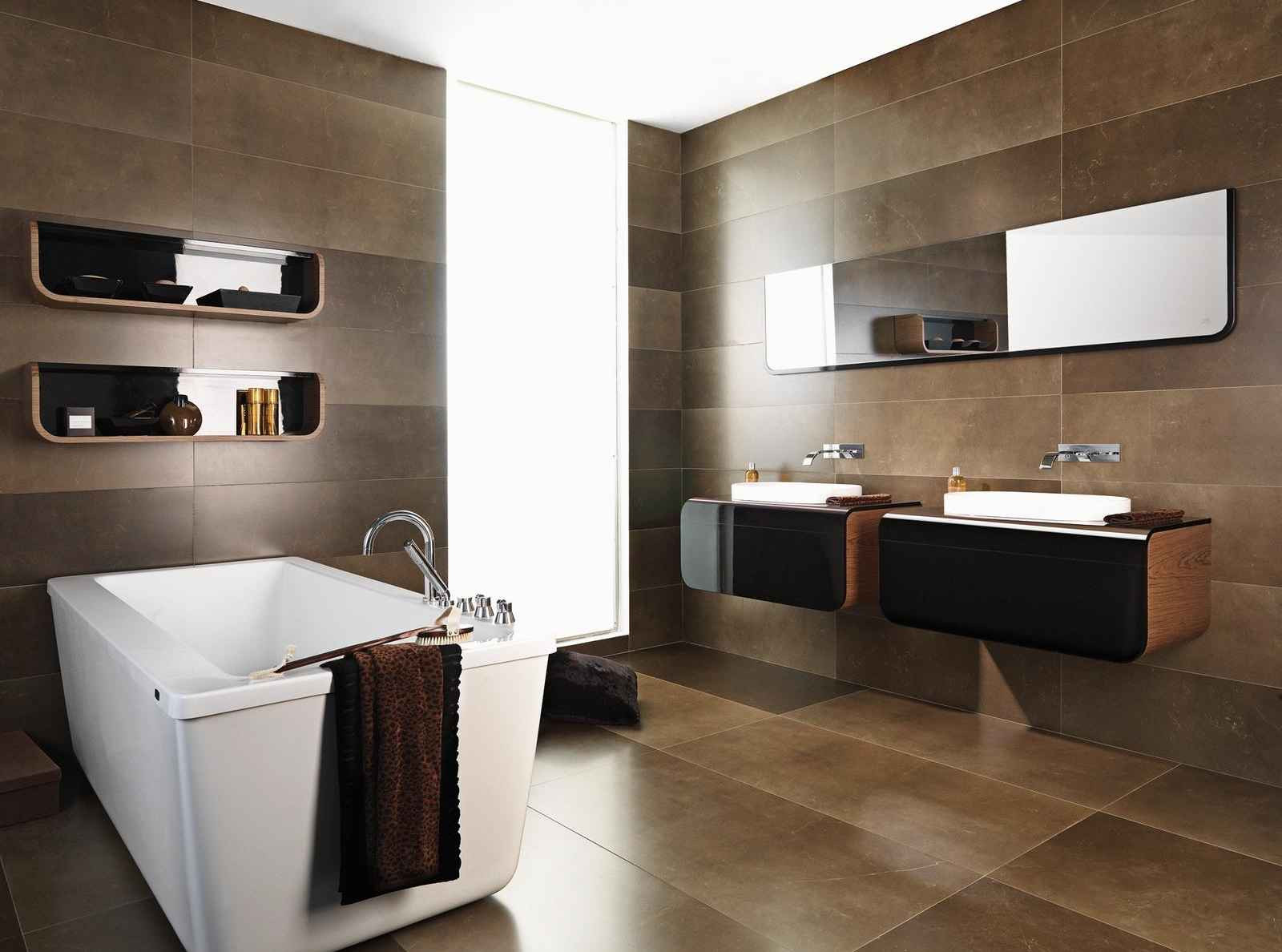Porcelain Wall Tiles Bathroom
 27 wonderful pictures and ideas of italian bathroom wall tiles