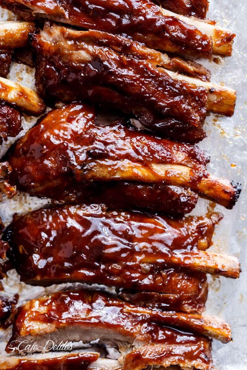 Pork Spare Ribs Slow Cooker Recipe
 Slow Cooker Barbecue Ribs Cafe Delites