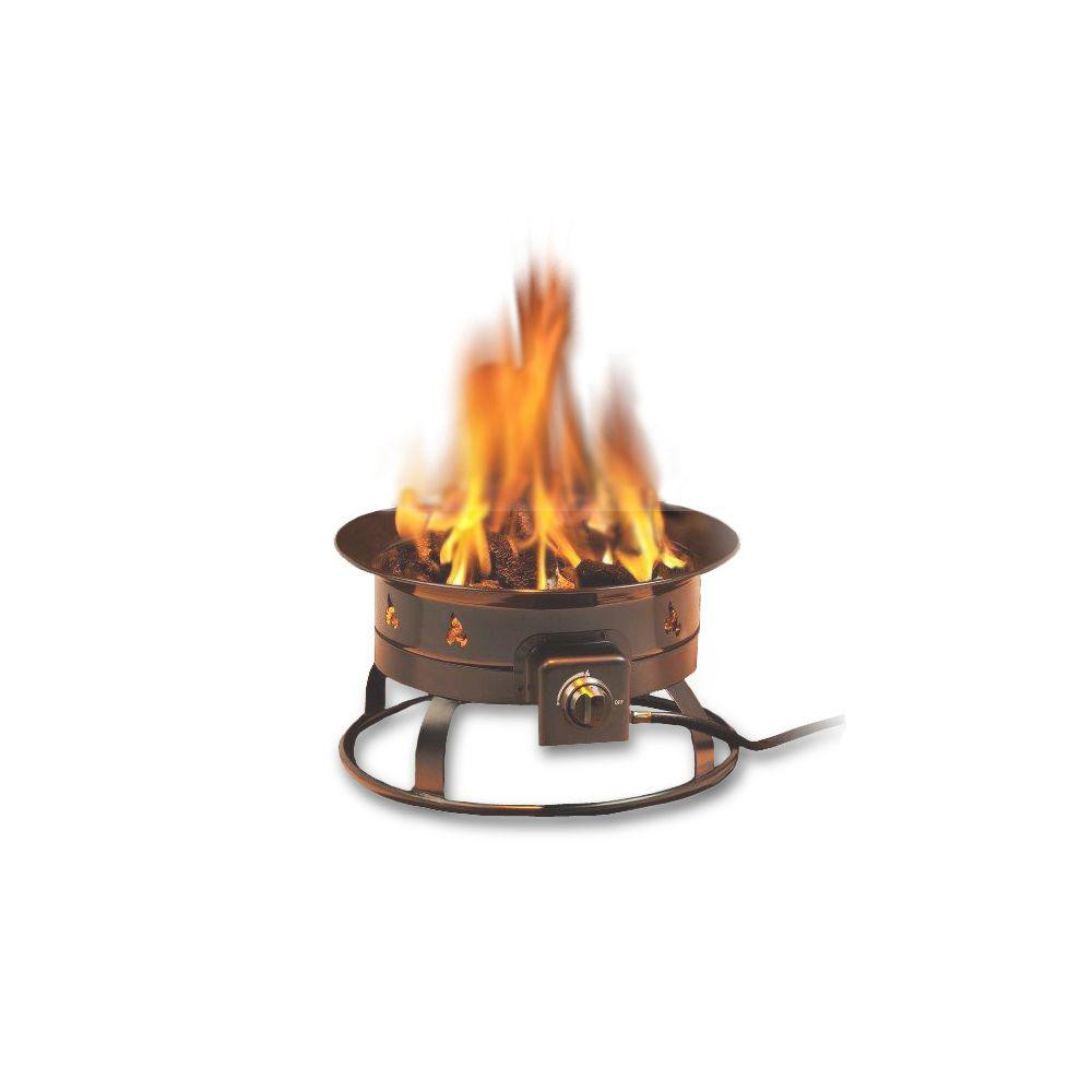 Portable Gas Firepit
 Portable Propane Gas Fire Pit 5995 The Home Depot
