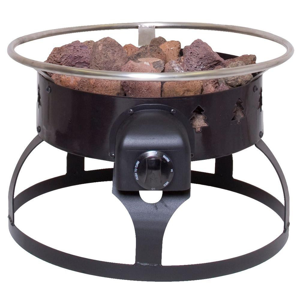 Portable Gas Firepit
 Camp Chef Redwood Portable Propane Gas Fire Pit GCLOGD