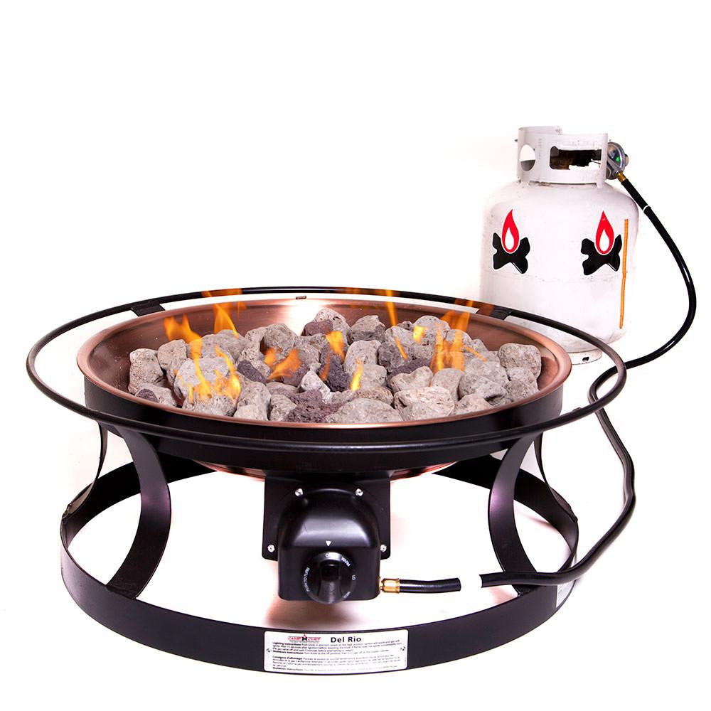 Portable Gas Firepit
 Camp Chef Del Rio Fire Pit Camp Chef FP29LG Fire Pits