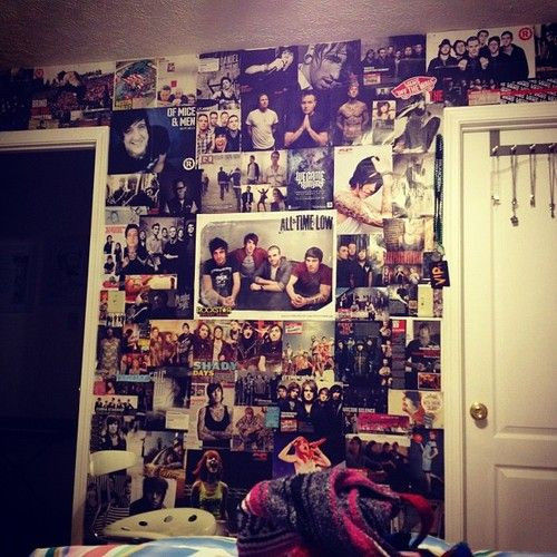 Posters For Bedroom Walls
 Wall of posters I love all these Mice & Men All Time