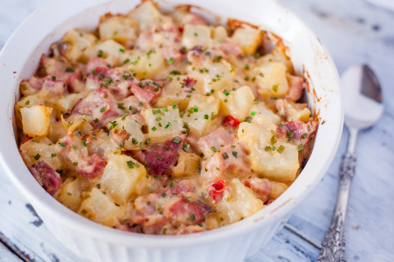 Potato Ham Casserole
 Ham And Potato Casserole Recipe Genius Kitchen
