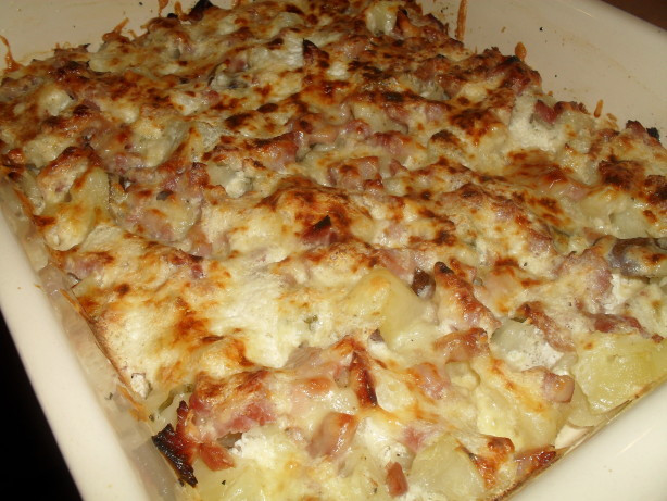 Potato Ham Casserole
 Ham And Potato Casserole Recipe Food
