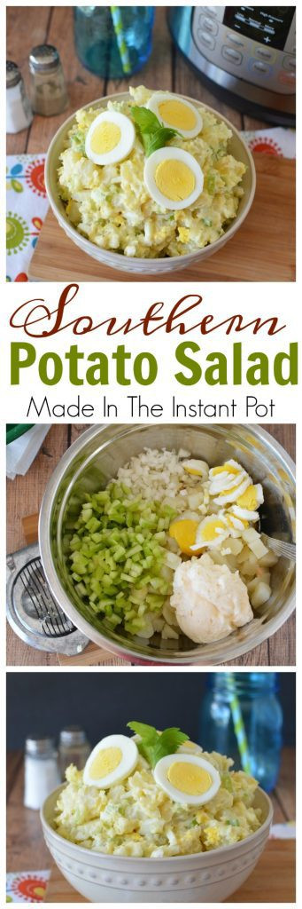 Potato Salad Instant Pot
 Best Instant Pot Potato Salad A Southern Favorite