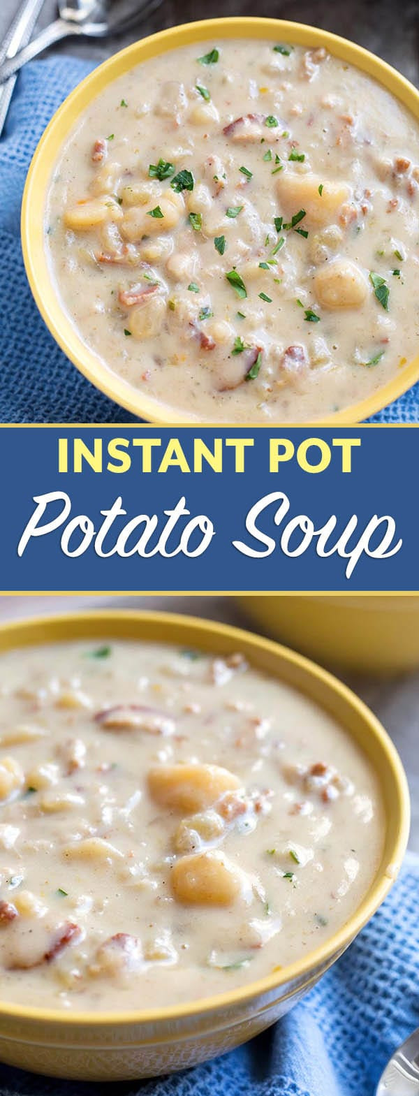 Potato Soup In Instant Pot
 Instant Pot Simple Potato Soup