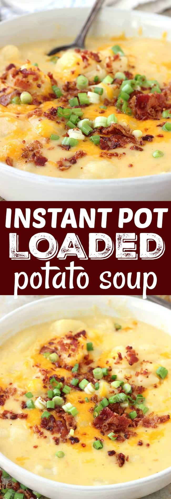 Potato Soup In Instant Pot
 Instant Pot Loaded Potato Soup Belle of the Kitchen
