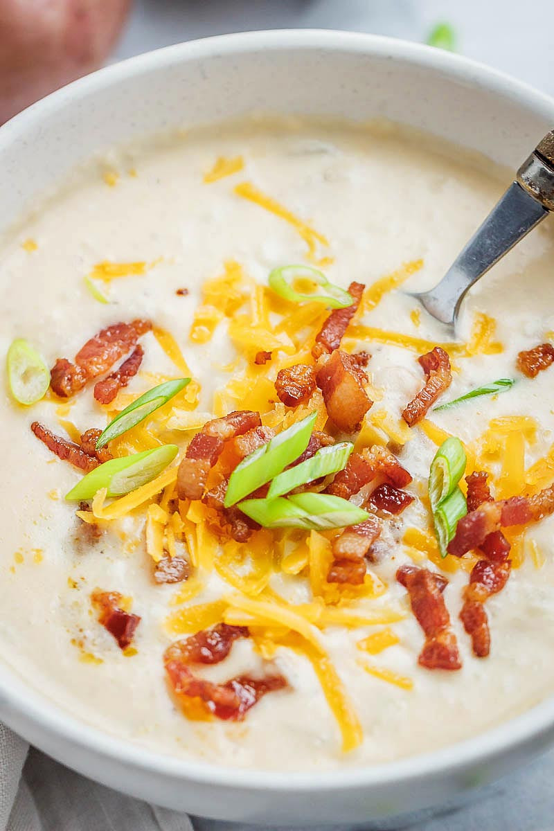 Potato Soup With Instant Potatoes
 Instant Pot Creamy Ranch Potato Soup Recipe — Eatwell101