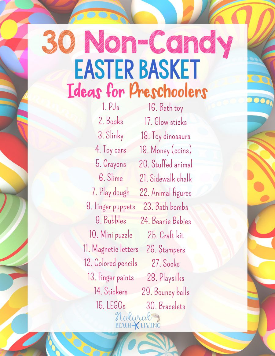Preschool Easter Party Ideas
 30 Perfect Non Candy Easter Basket Ideas for Preschoolers