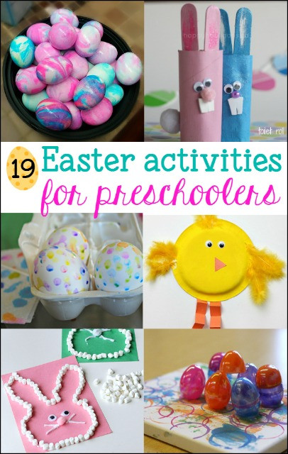 Preschool Easter Party Ideas
 19 Fun Easter Activities for Preschoolers Mess for Less