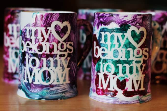 Preschool Mother Day Gift Ideas
 Painted Mugs for Mother s Day