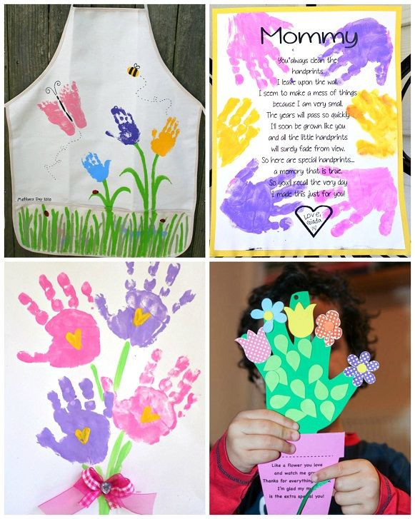 Preschool Mother Day Gift Ideas
 Mother s Day Handprint Crafts & Gift Ideas for Kids to