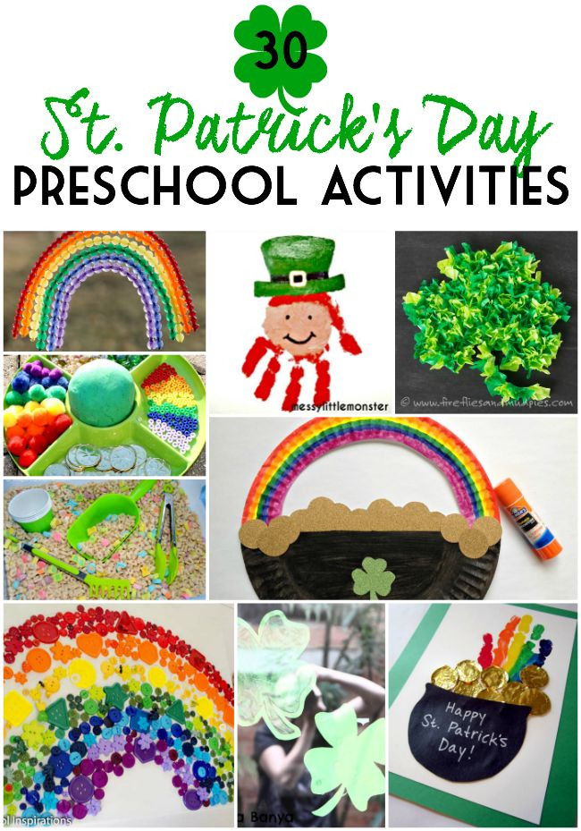 Preschool St Patrick's Day Activities
 St Patrick s Day activities for preschoolers