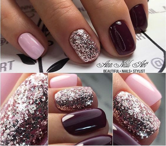 Pretty Fall Nails
 54 Autumn Fall Nail Colors Ideas You Will Love Koees Blog
