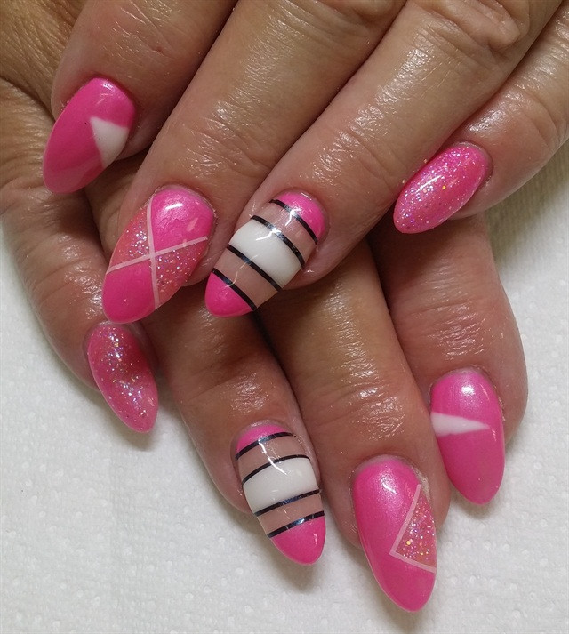 Pretty Nails Omaha
 Day 41 Pretty in Pink Nail Art NAILS Magazine