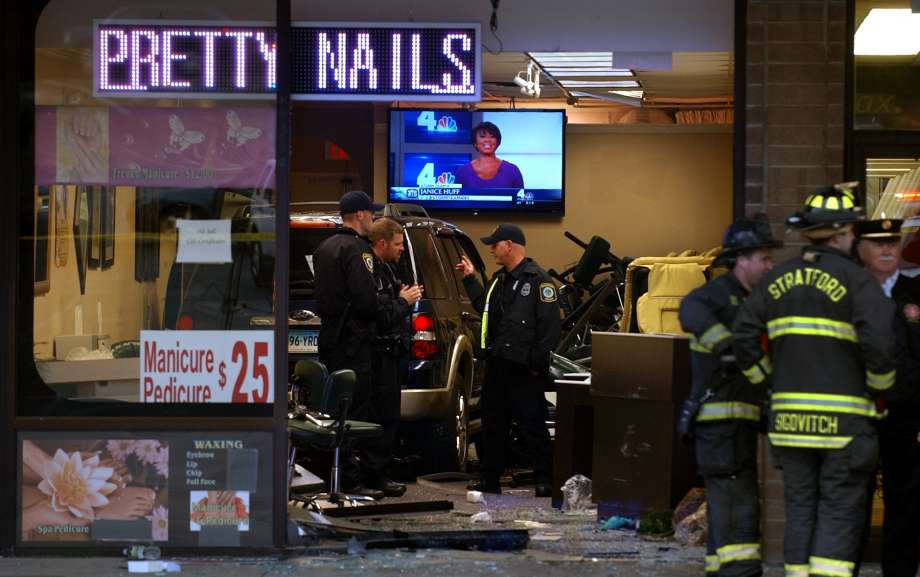 Pretty Nails Stratford Ct
 SUV crashes into nail salon 8 hospitalized Connecticut Post