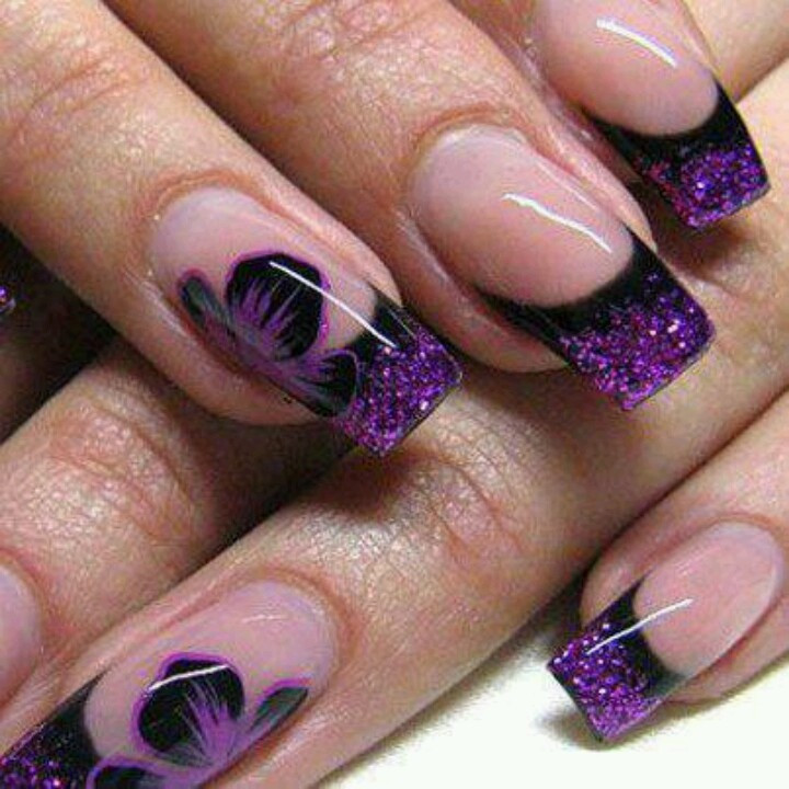 Pretty Purple Nails
 Playful Nail Designs for the Week Pretty Designs