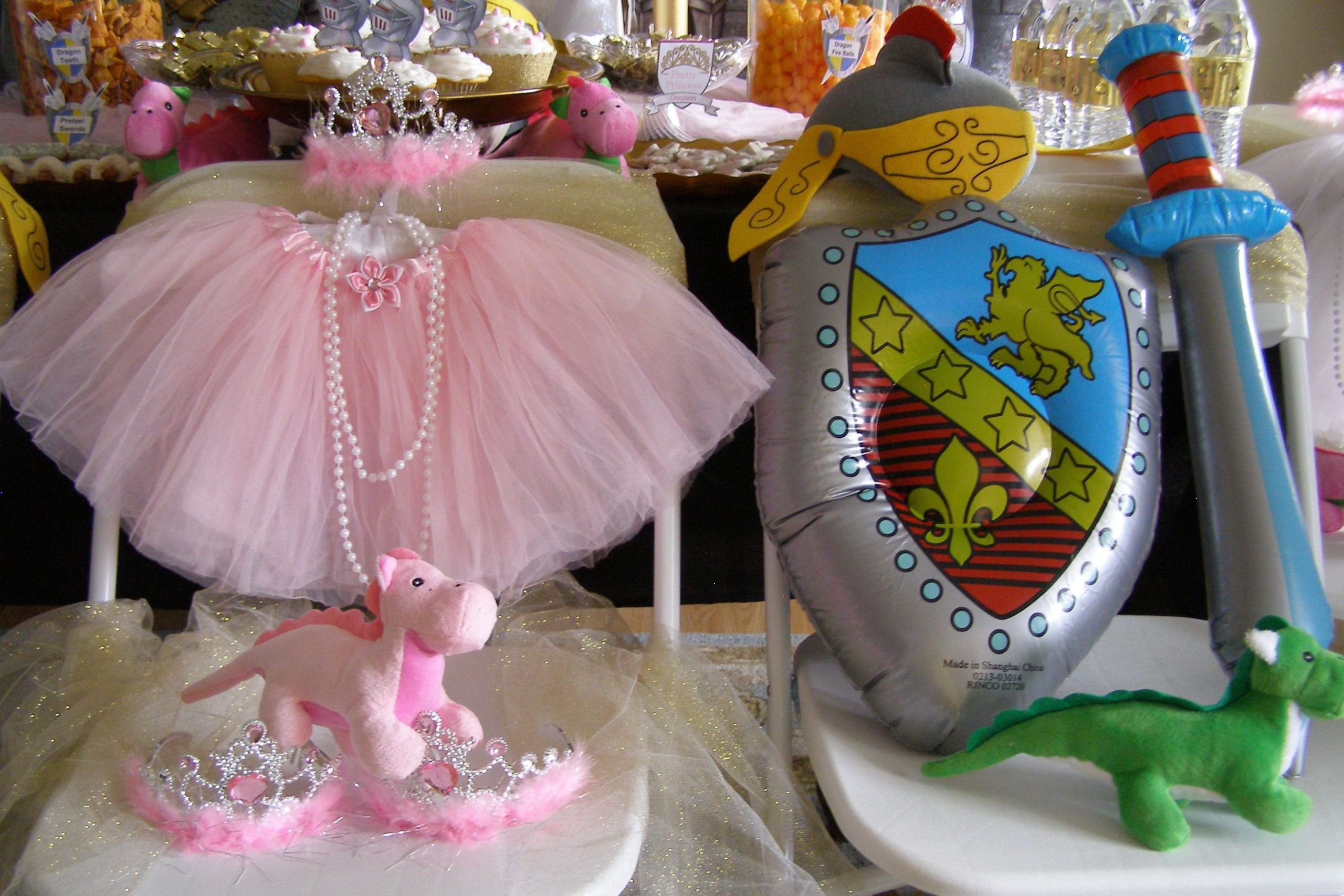 Princess And Knight Birthday Party Ideas
 Princess & Knight Tutu Party Theme Party ideas