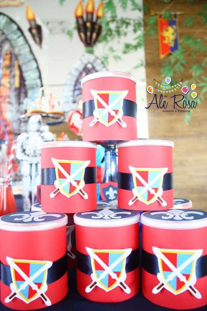 Princess And Knight Birthday Party Ideas
 Knights paprty