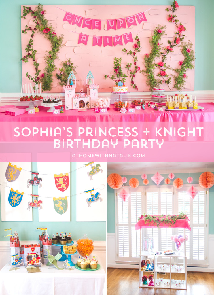 Princess And Knight Birthday Party Ideas
 Sophia’s Princess and Knight 7th Birthday Party – At Home