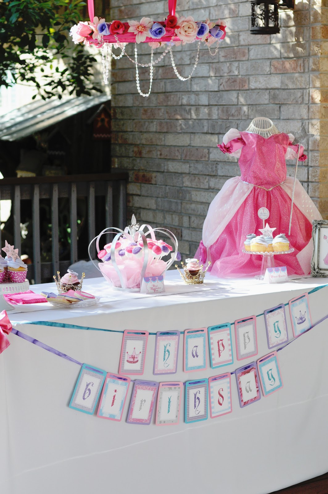 Princess Birthday Party Decorations
 Fanciful Events Royal Princess Party