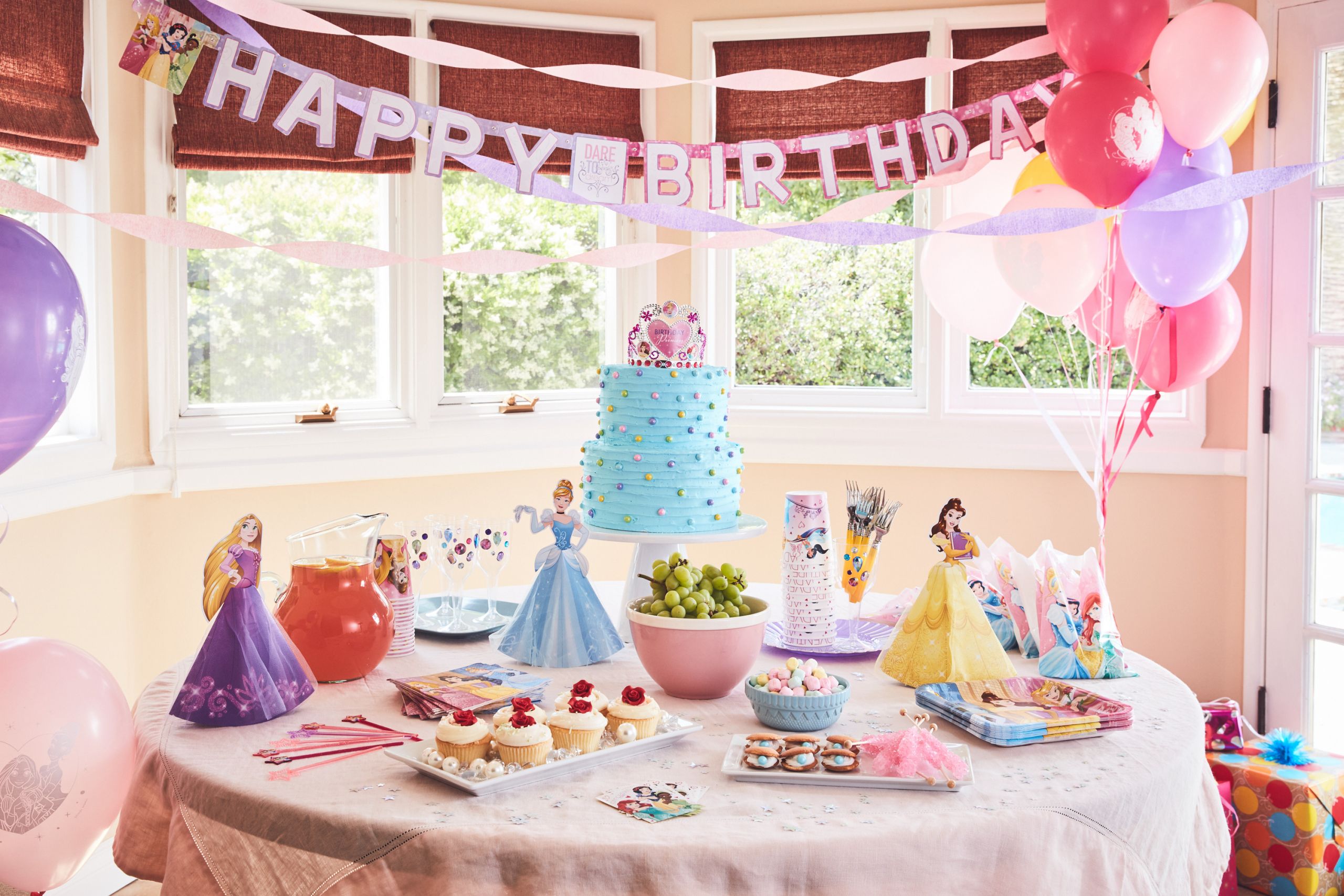 Princess Birthday Party Decorations
 Disney Princess Birthday Party