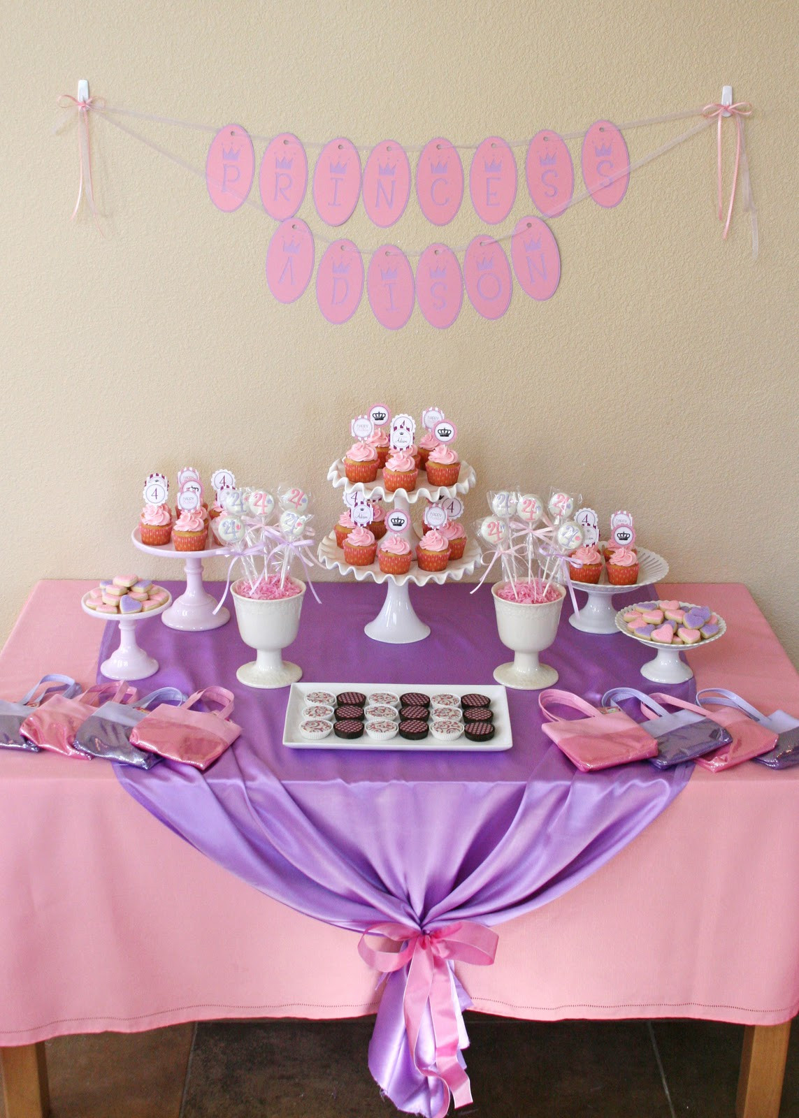 Princess Birthday Party Decorations
 Parties Adison’s Princess Party – Glorious Treats