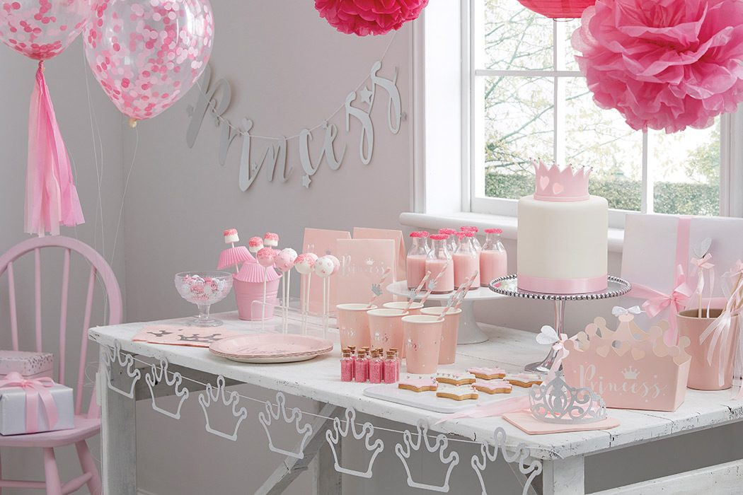 Princess Birthday Party Decorations
 How to Throw a Magical Princess Birthday Party