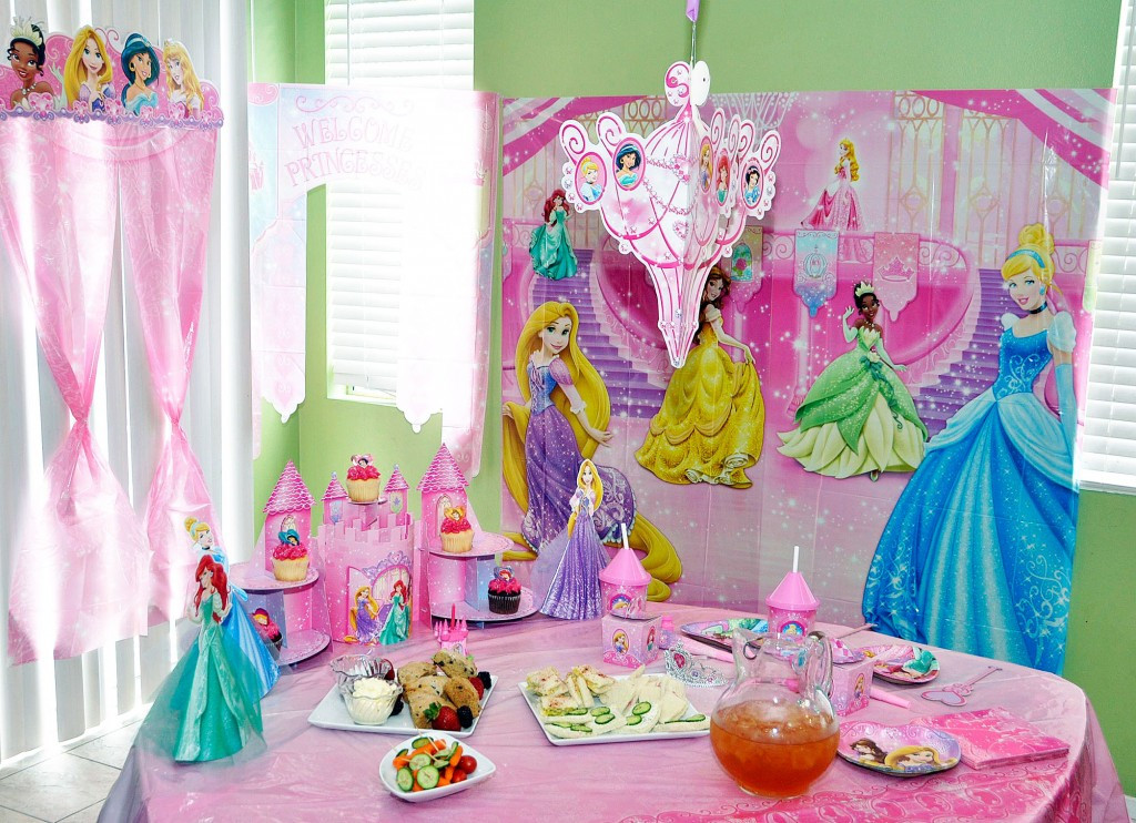 Princess Birthday Party Decorations
 How To Plan a Disney Princess Royal Tea Party Rockin Mama™