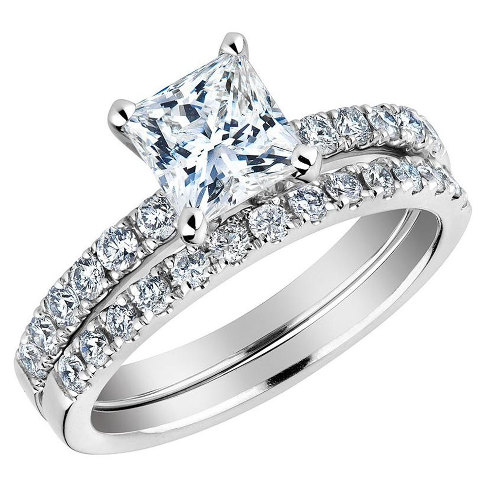 Princess Cut Wedding Rings
 wedding rings for women princess cut fd601c