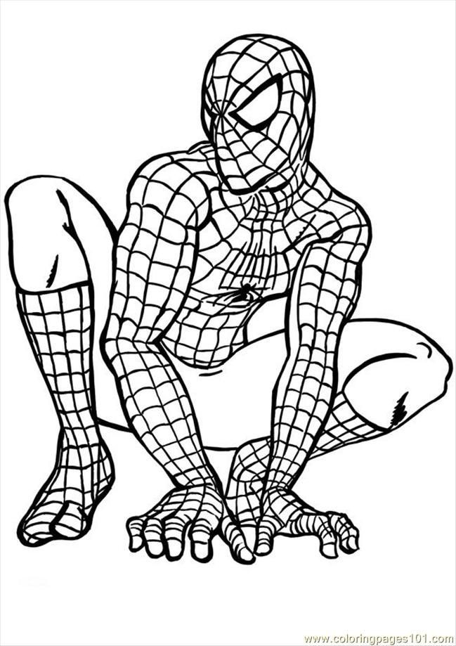 Printable Coloring Pages For Kids.Pdf
 spiderman coloring pages pdf