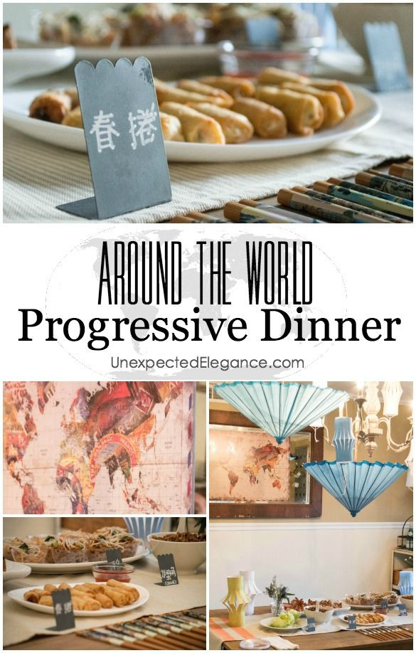 Progressive Dinner Party Ideas
 Best 25 Progressive dinner ideas on Pinterest