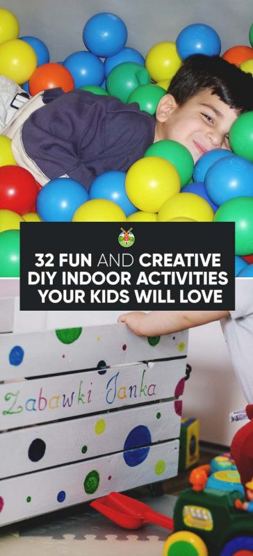 Projects To Do At Home For Kids
 32 Fun and Creative DIY Indoor Activities Your Kids Will Love