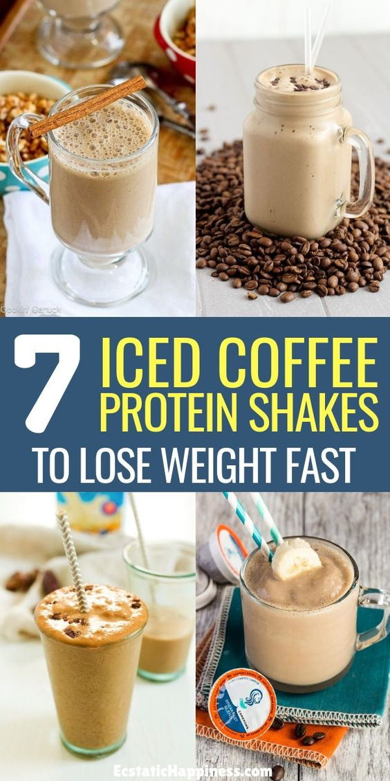 Protein Shake Recipes Weight Loss
 7 Healthy Iced Coffee Protein Shake Recipes for Weight Loss