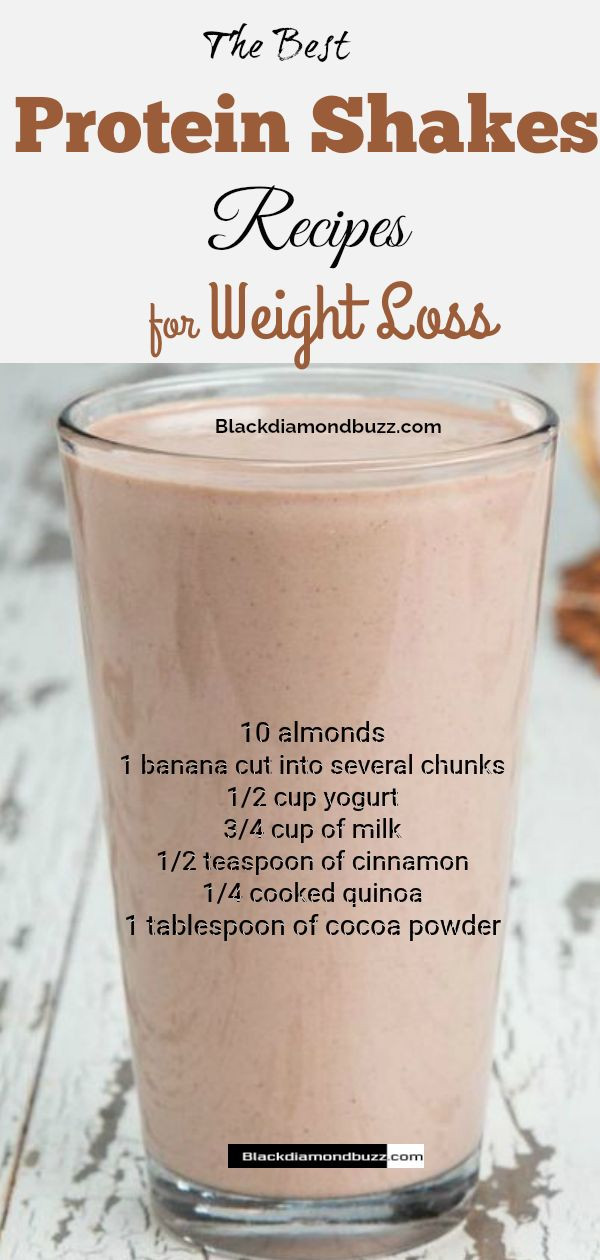 Protein Shake Recipes Weight Loss
 protein shake recipes weight loss