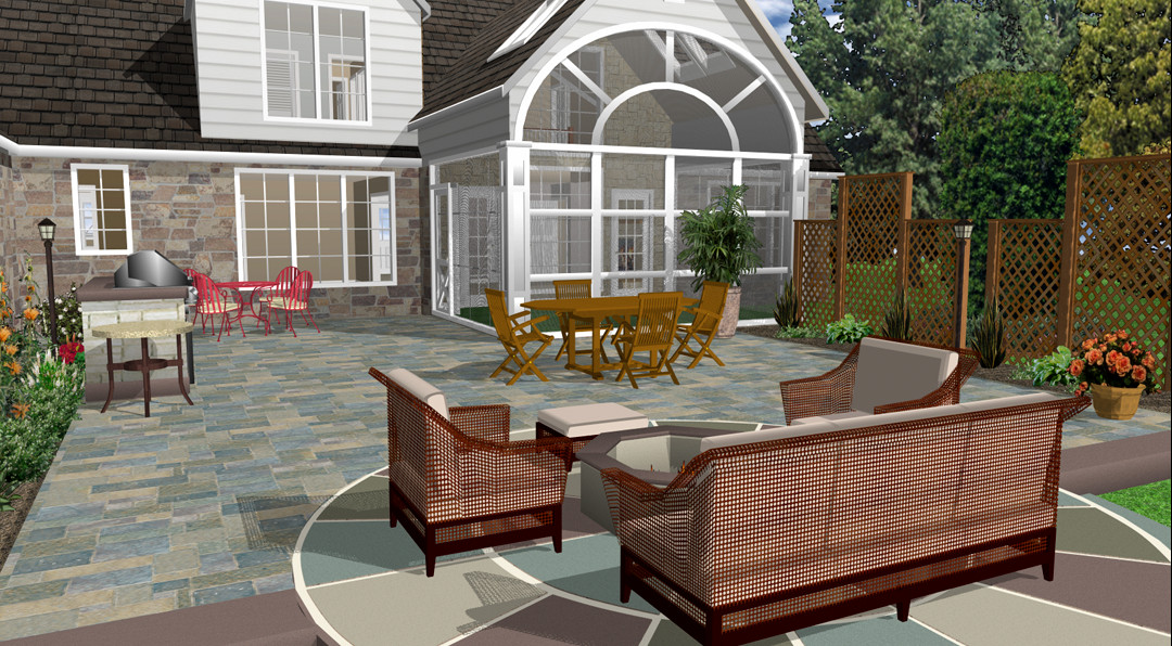 Punch Landscape Design
 Drag & drop models to easily create your landscape drawing