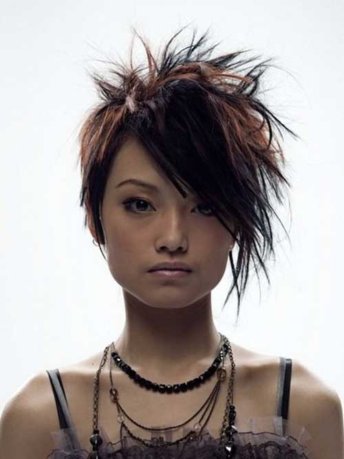 Punky Long Hairstyles
 20 Best Punky Short Haircuts