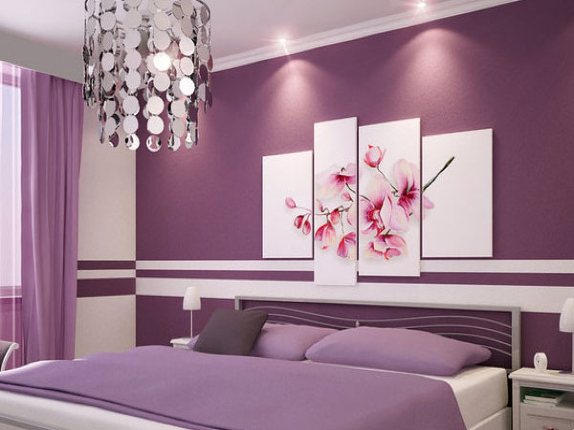 Purple Paint For Bedroom
 Purple and grey bedrooms brown paint colors for bedrooms