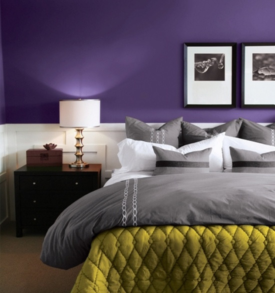 Purple Paint For Bedroom
 Purple Accents In Bedrooms – 51 Stylish Ideas DigsDigs