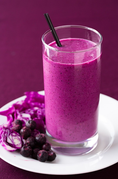 Purple Smoothies Recipes
 Cabbage and Berry Purple Smoothies Cooking Classy