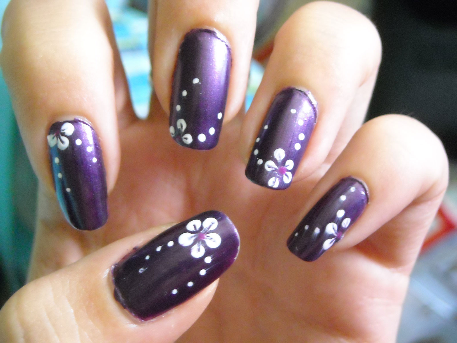 Purple Wedding Nails
 Purple Nail Designs Pccala