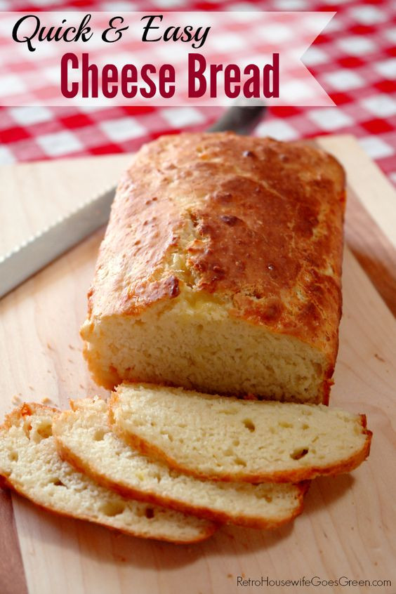 Quick Cheese Bread
 Quick & Easy Cheese Bread Recipe