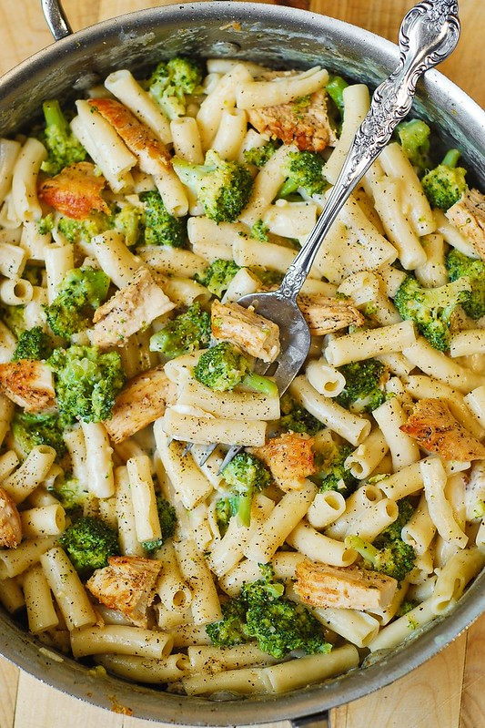 Quick Chicken Dinner Ideas
 Chicken Broccoli Alfredo Pasta Julia s Album