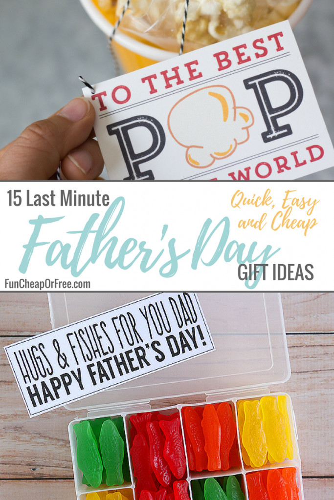 Quick DIY Father'S Day Gifts
 15 Last Minute Father s Day Ideas Quick Easy and Cheap