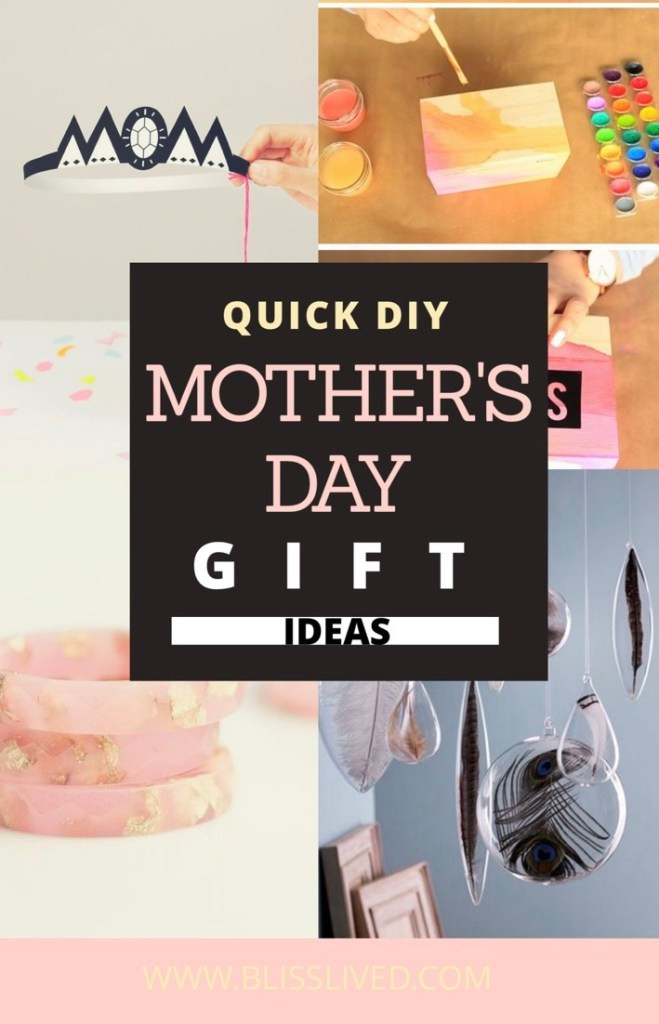 Quick Mother'S Day Gift Ideas
 Stylish Mother s Day DIY and Gift ideas