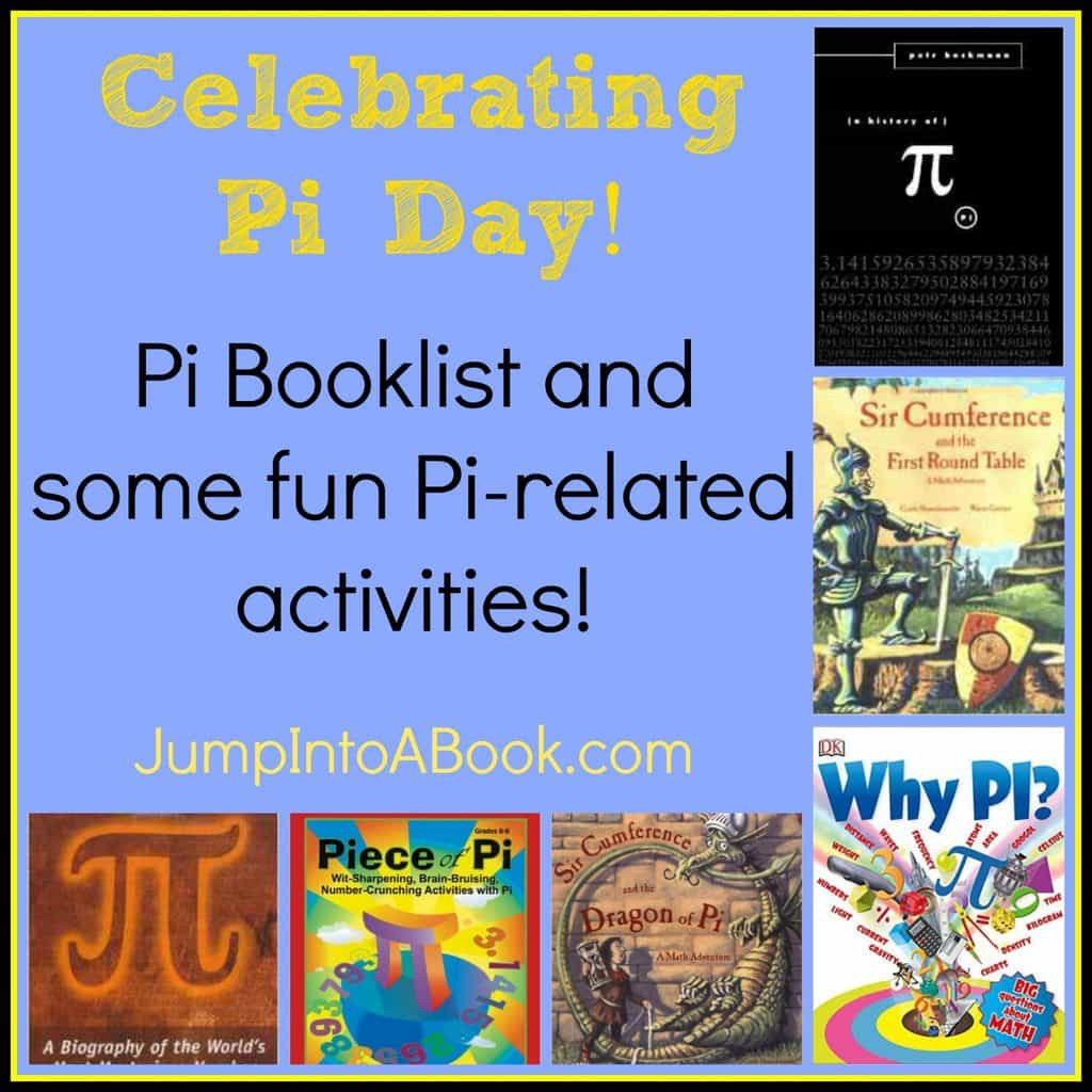 Quick Pi Day Activities
 How about some Pi a Pi Day Booklist and fun Pi