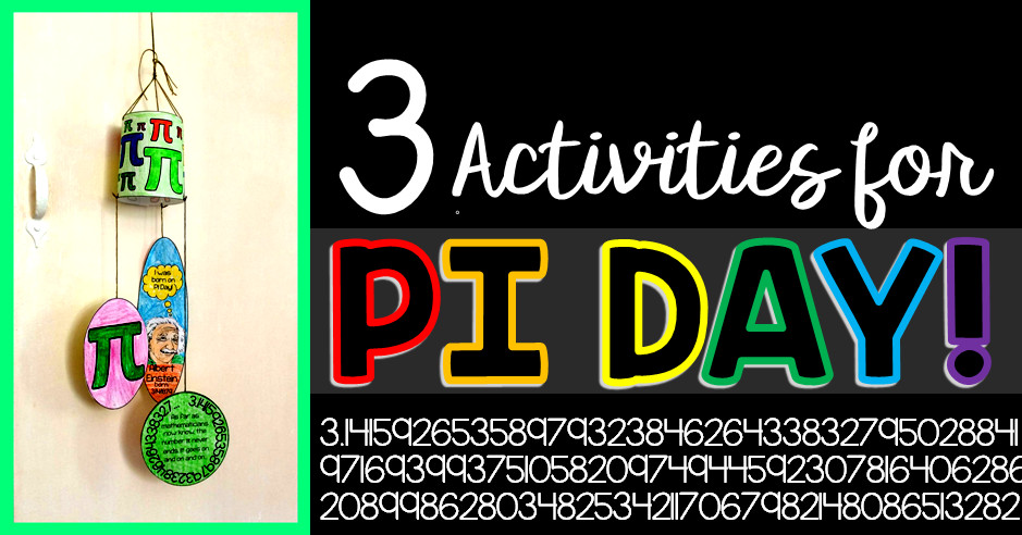 Quick Pi Day Activities
 Scaffolded Math and Science 3 Pi Day activities and 10