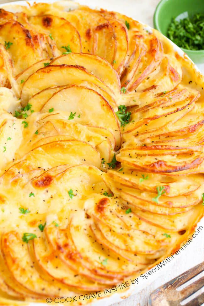 Quick Potatoes Au Gratin
 Potatoes Au Gratin is easy to make and is one of my