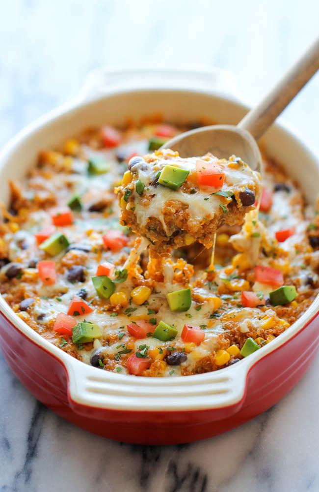 Quinoa Casserole Vegetarian
 31 Easy and Healthy Recipes For Family Meals